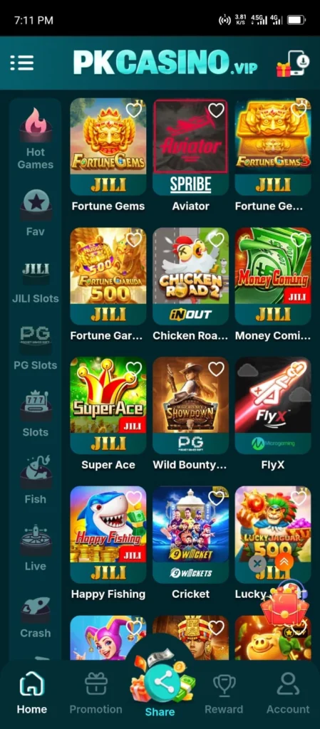 PK Casino Game Download