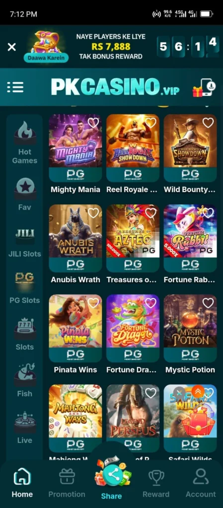 PK Casino Game