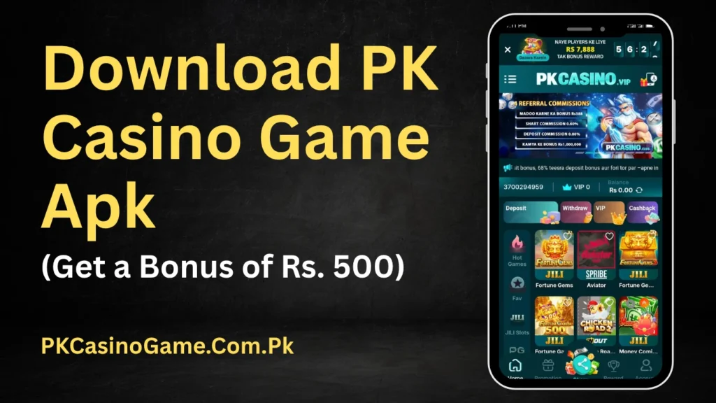 PK Casino Game Download APK Free for Android Pakistan 2026